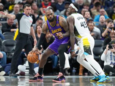 LeBron anota al final y Lakers vencen a Pacers, sigue racha histórica