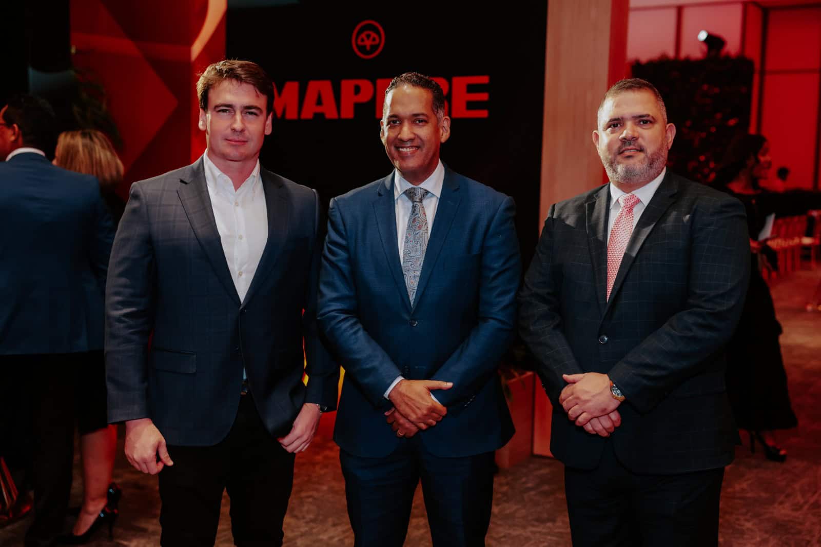 Shalvert López, Michael Gómez y Joan García.