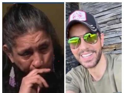 Mujer de 63 años dice tener un romance con Enrique Iglesias