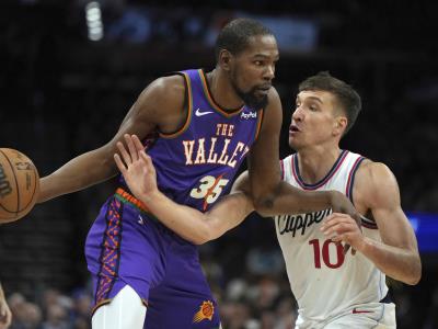 NBA: Durant anota 34 puntos y Suns remontan déficit