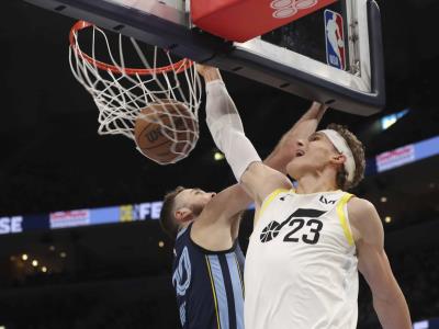NBA multa al Jazz 100.000 dólares por dejar fuera a Lauri Markkanen