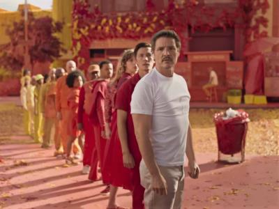 Pedro Pascal baila para un anuncio de Apple