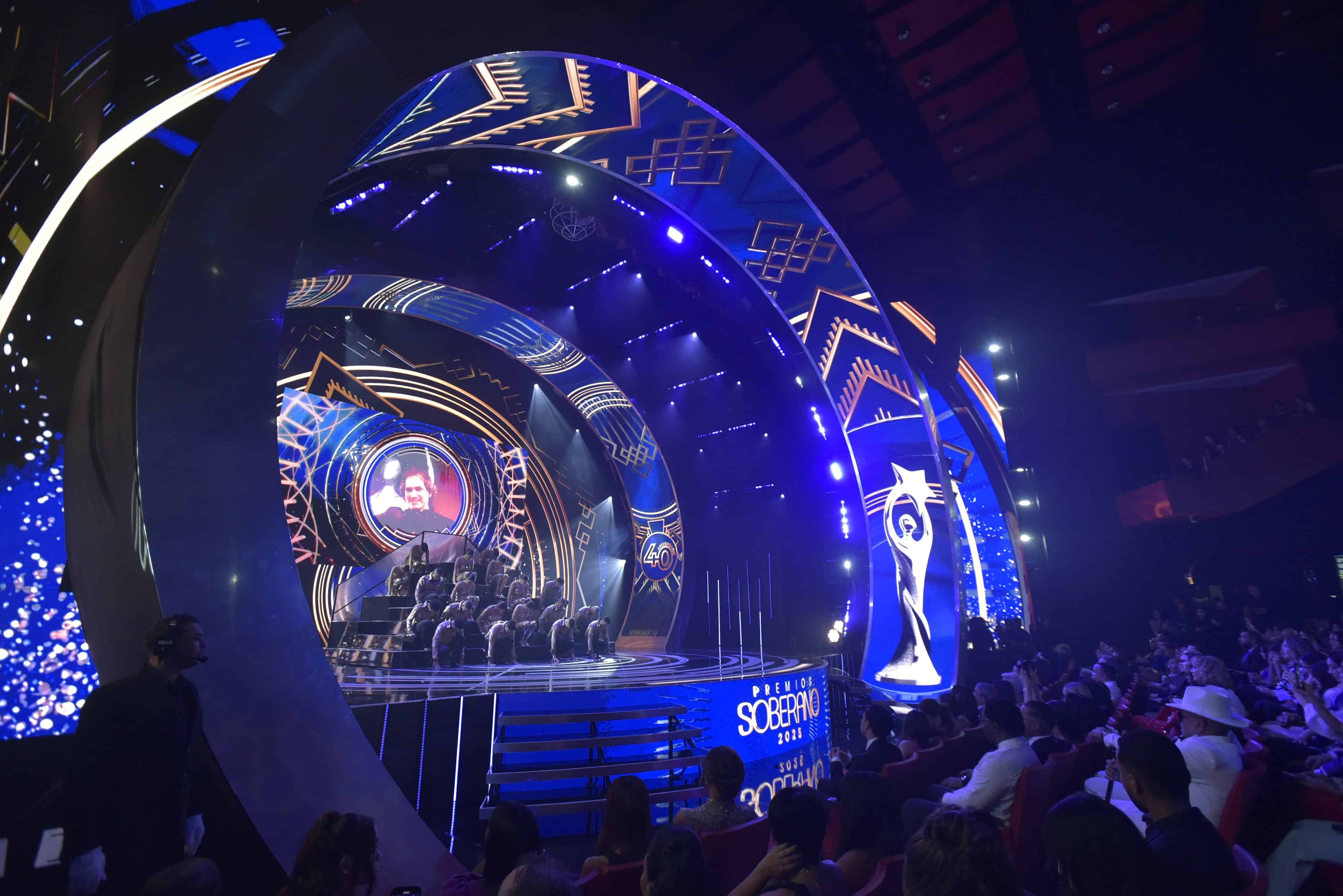 Así lució el gran escenario.