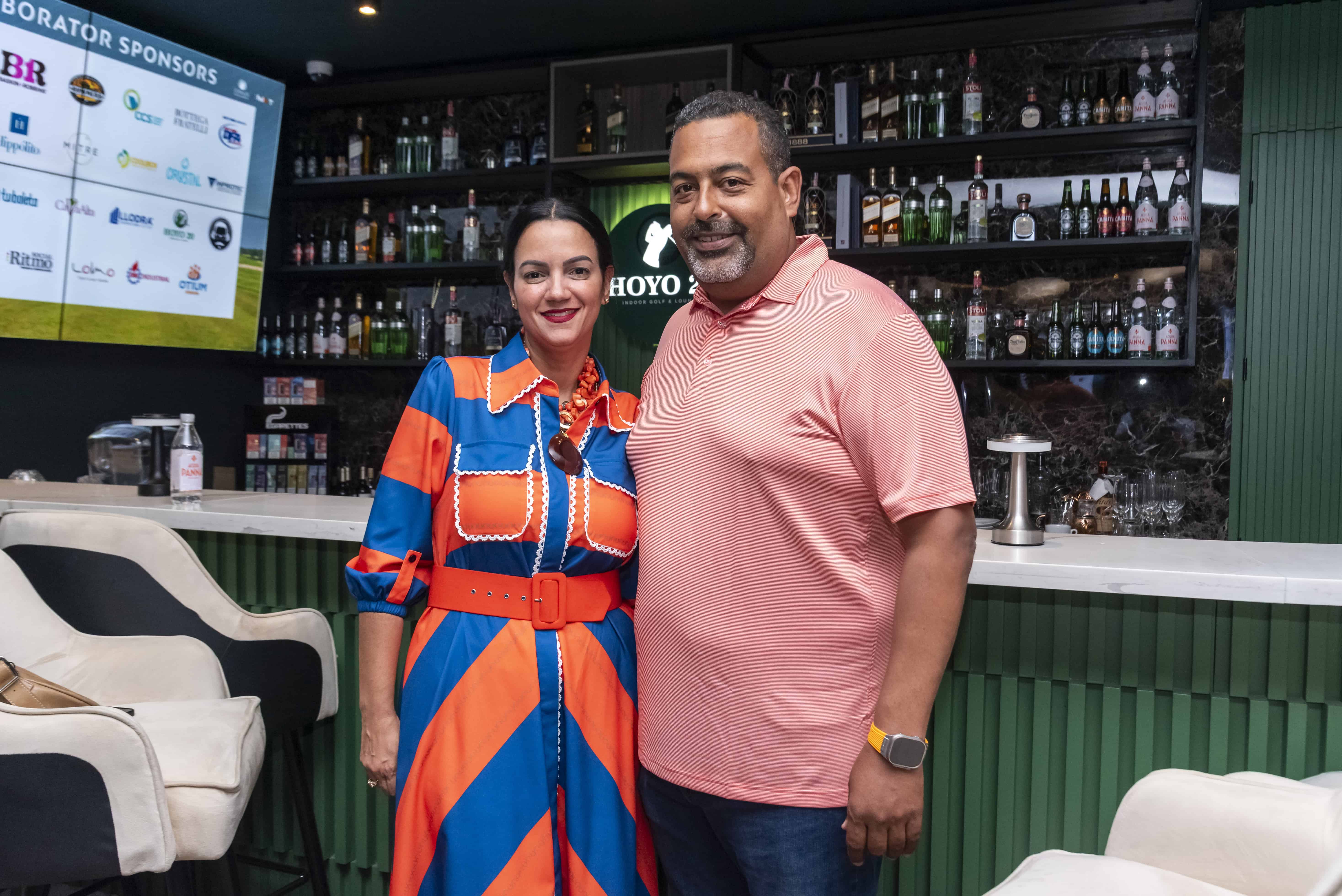 Elba Núñez y Fernando Puesán.
