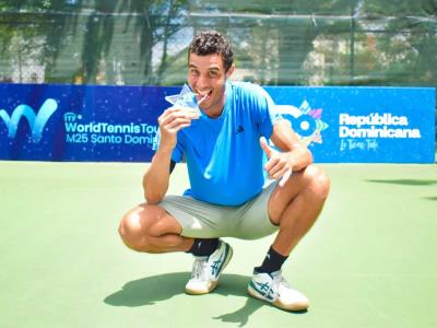 Roberto Cid se corona en M25 Santo Domingo