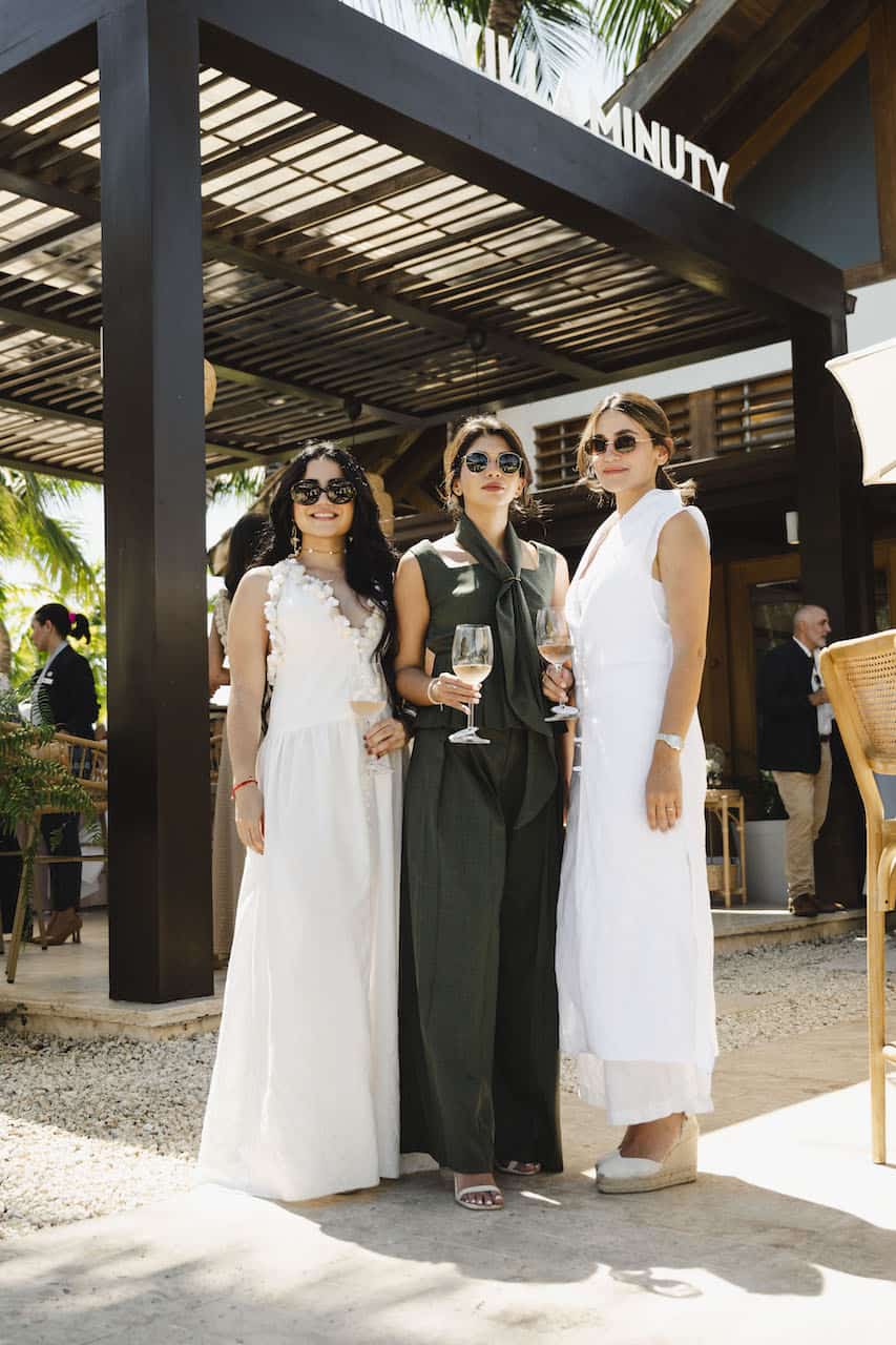 Daniela Astacio, Aalayah González y Rosa Arencibia.