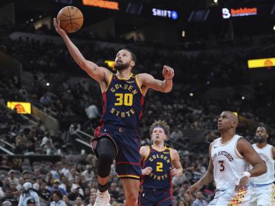 Warriors logran su mayor puntaje de la temporada en paliza sobre Spurs
