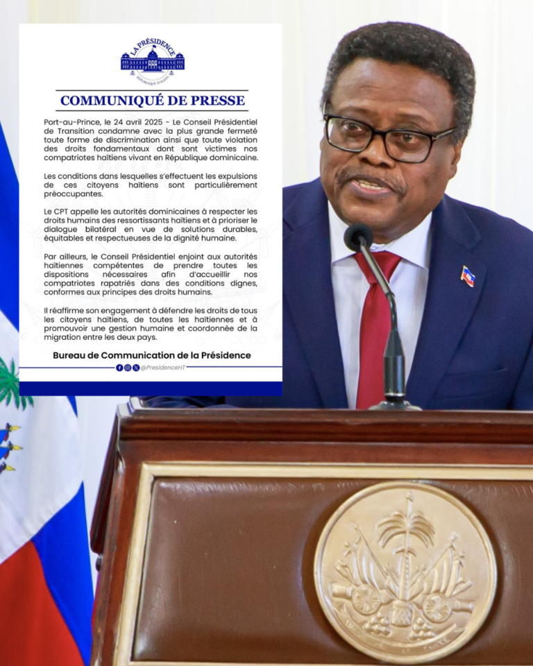 Gobierno haitiano condena deportaciones de haitianos en República Dominicana