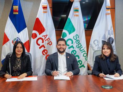 AFP Crecer, Seguros Crecer y Green Depot firman alianza