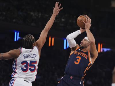 Anunoby anota 27 y Knicks ganan a 76ers que sufren novena derrota