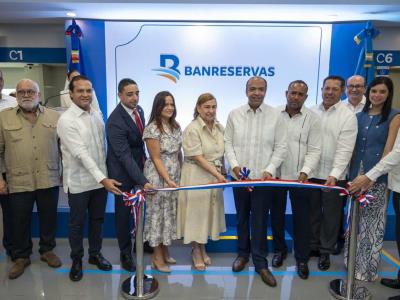Banreservas inaugura oficina en Jima Abajo, La Vega