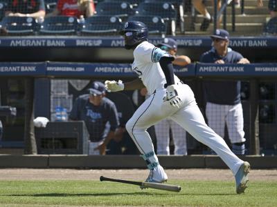 Caminero da jonrón y Rays aplastan 16-1 a Medias Rojas