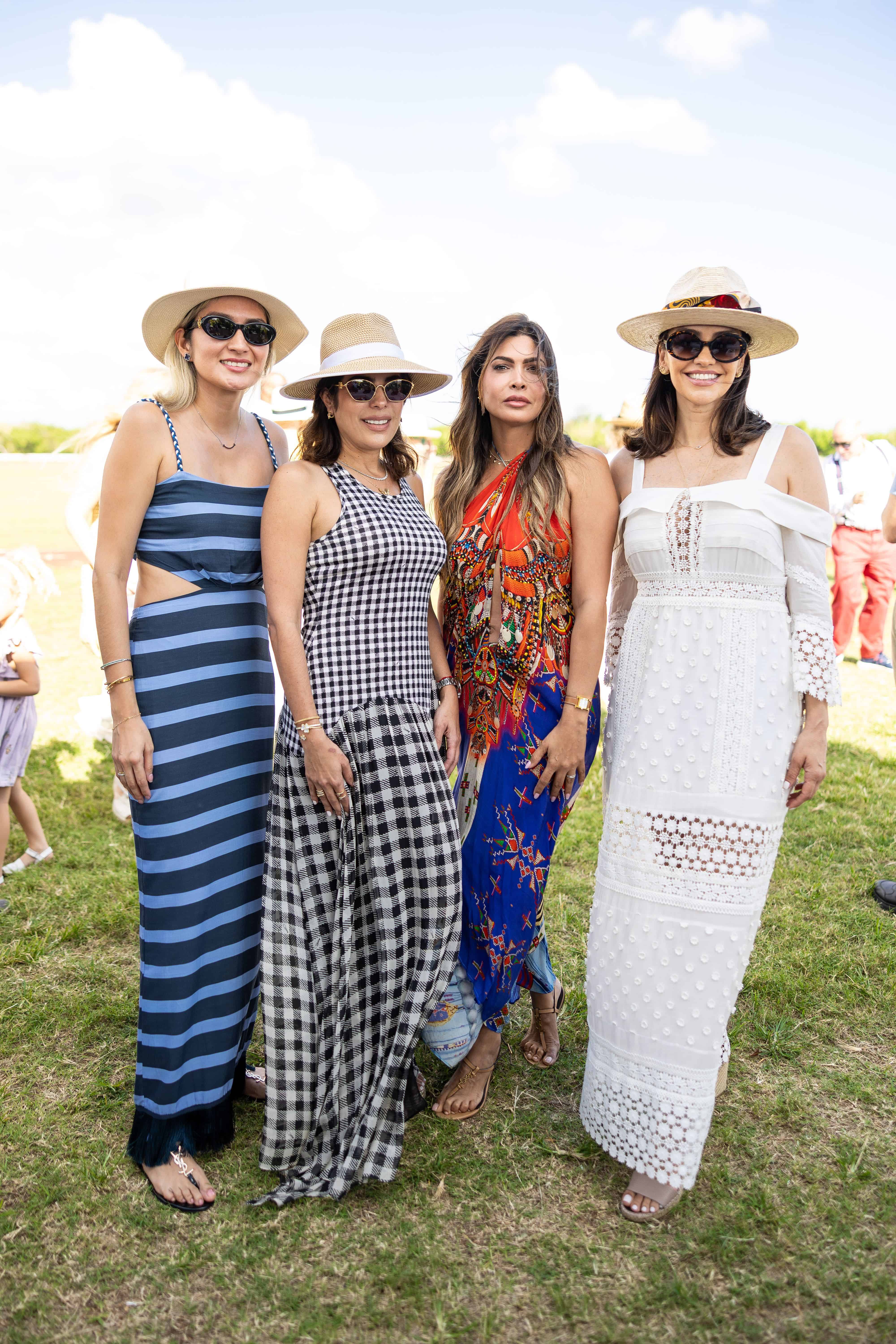 Danelys Zegarra, Elizabeth Mercado, Jacqueline Then y Consuelo Matos.