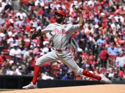 Cristopher Sánchez vence a San Luis para el primer triunfo