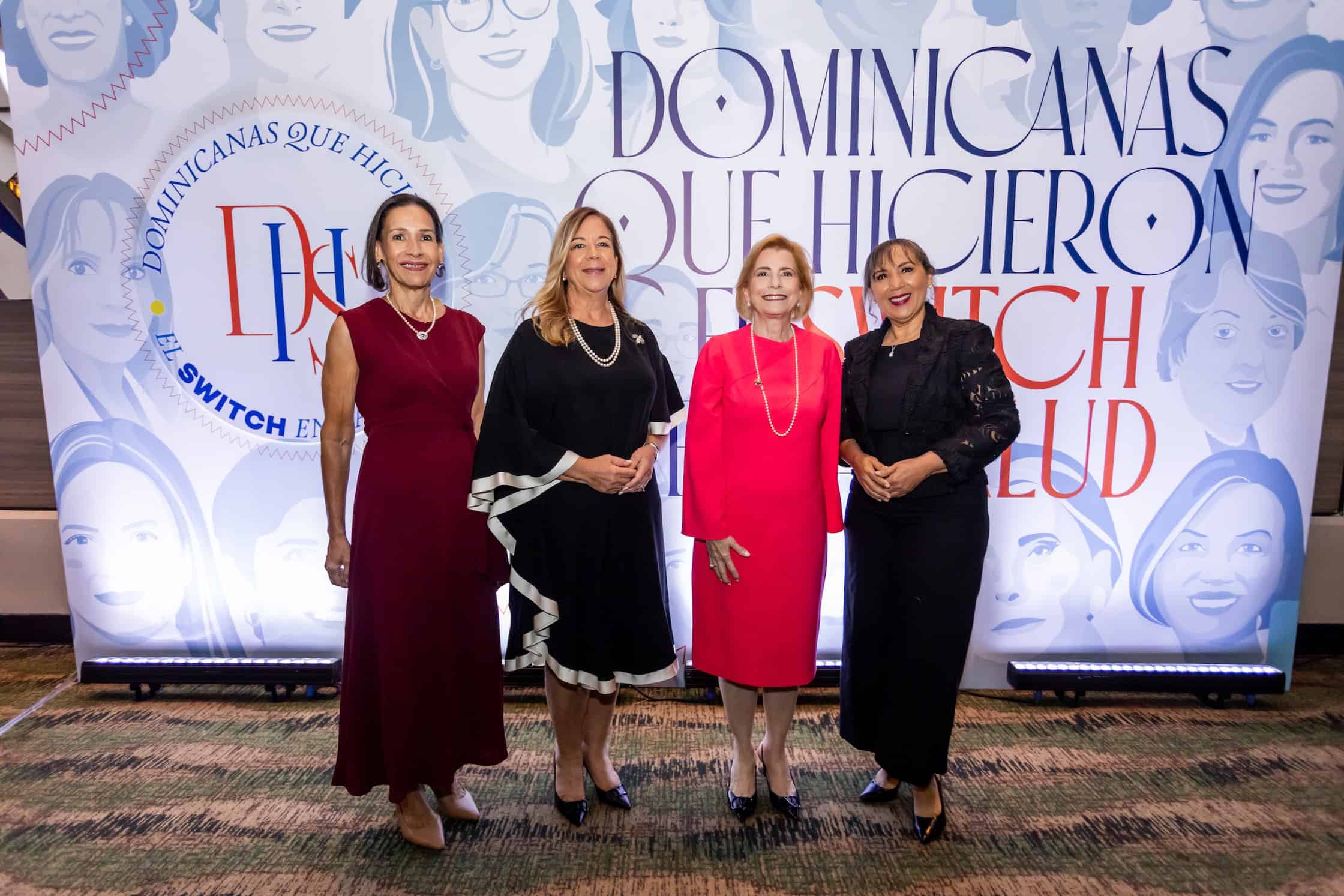 Madelin Dura´n, Mo´nica Thormann, Patricia Gonza´lez y Togarma Rodri´guez.