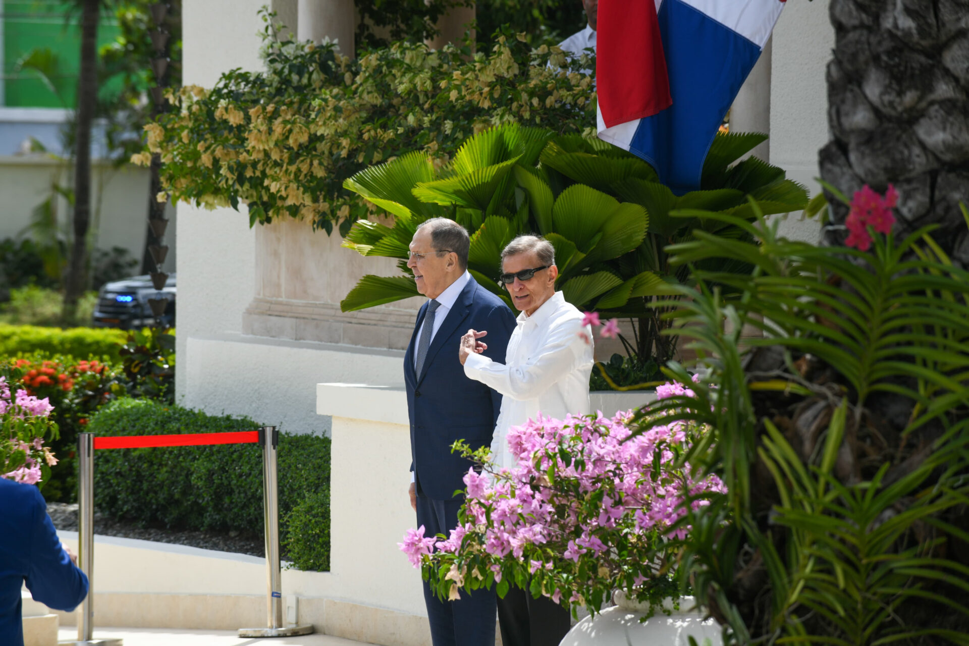 El canciller Serguéi Lavrov se reúne con su par dominicano