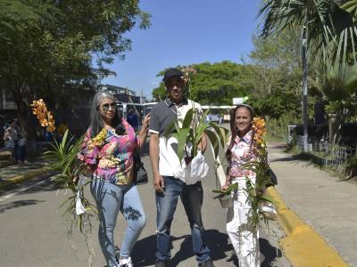 Festival de orquídeas reunió a más de 25 mil personas en Santiago