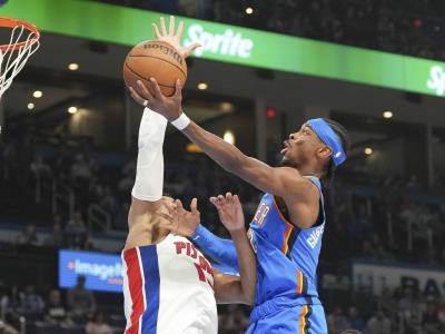 Gilgeous-Alexander anota 33 puntos y el Thunder hila 11ª victoria