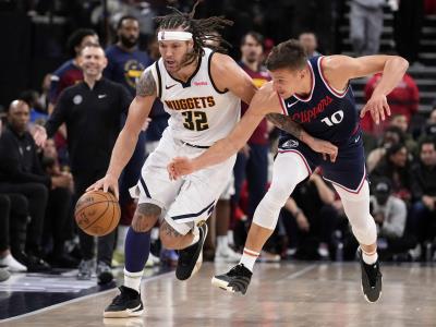 Gordon encesta al final y Nuggets vencen a Clippers; empatan serie