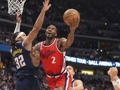 Leonard lleva a Clippers a victoria sobre Nuggets y pone la serie 1-1