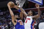 Towns guía a Knicks sobre Pistons para tomar ventaja de 2-1 en la serie de primera ronda