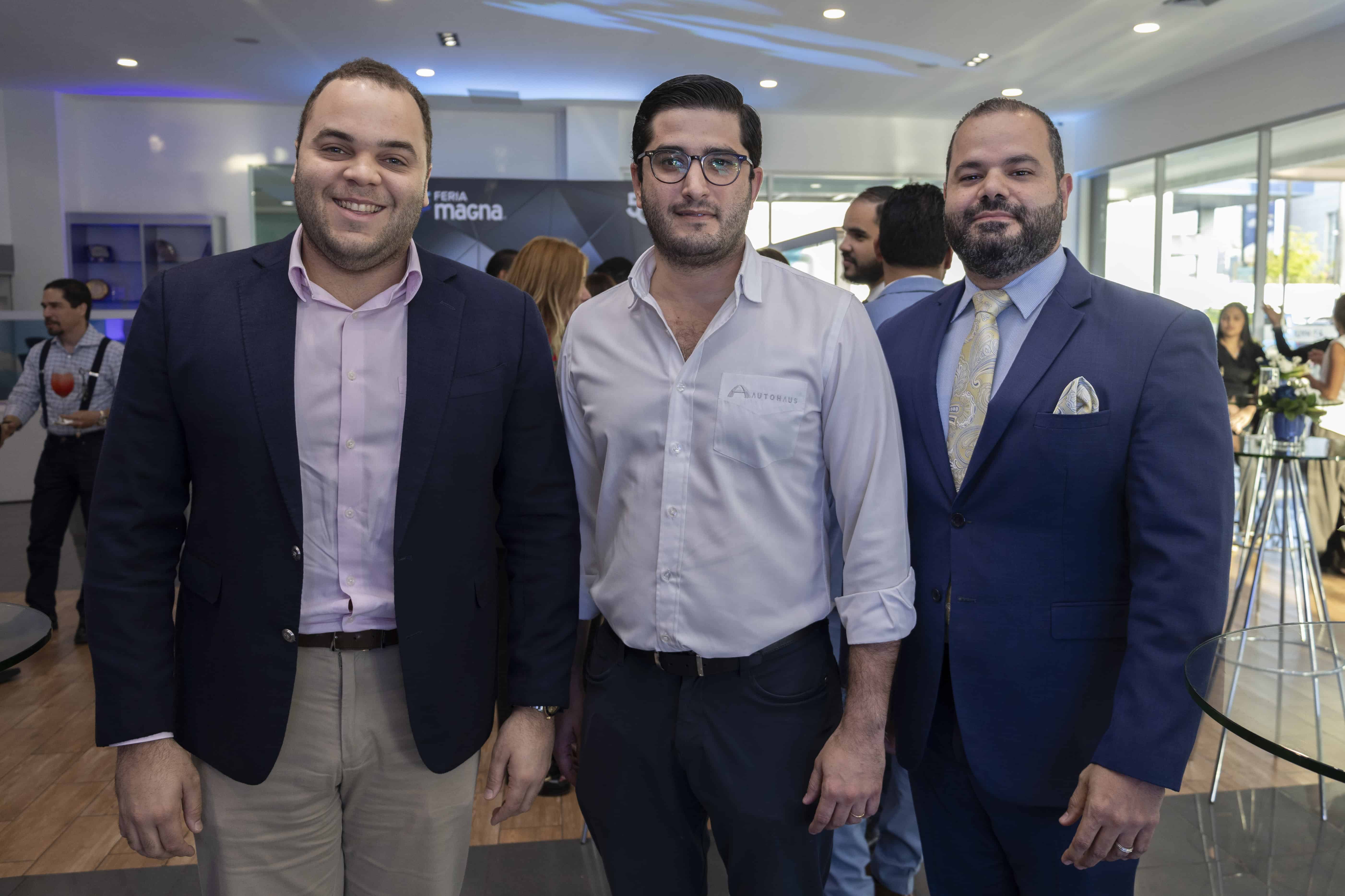Víctor Arámboles, Jean-Pierre Dominó y Julio Fernández.
