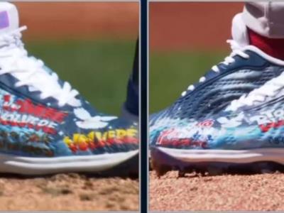 MLB: Brayan Bello rindió honor a Rubby Pérez y Octavio Dotel