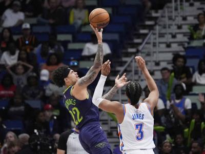 NBA: Lester Quiñones anota 17 puntos en su último partido del año