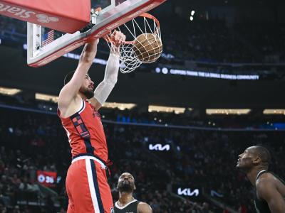 NBA: Zubac conduce a Clippers a victoria sobre Spurs