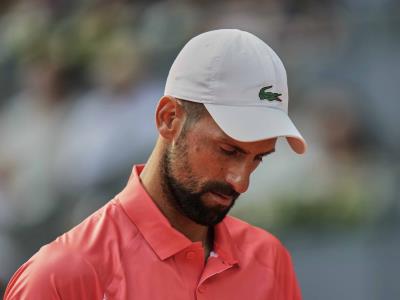 Novak Djokovic se baja de Roma al perder sus últimos tres partidos