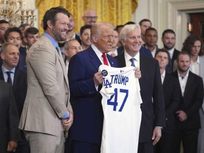 Ohtani, Betts y los Dodgers de Los Angeles van a la Casa Blanca