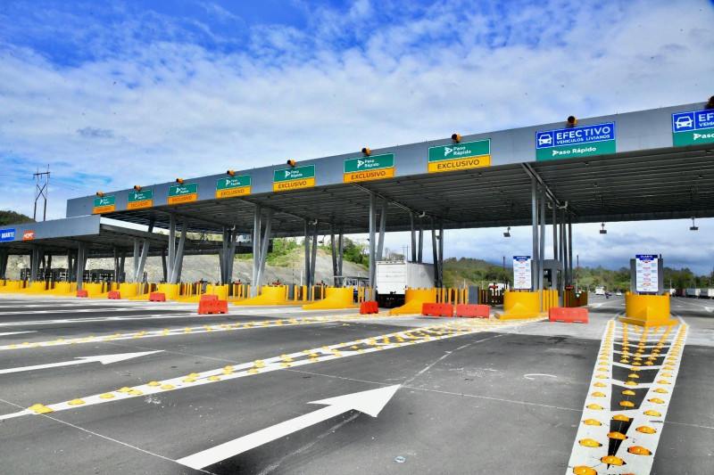 Peajes vehículos ligeros pagarán peaje de RD$100 en ambas direcciones en el kilómetro 32 de la Autopista Duarte