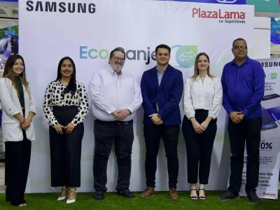 Plaza Lama y Samsung lanzan programa de “trade-in” sostenible