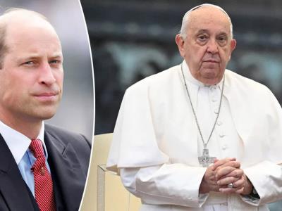 Príncipe Guillermo en funeral del papa Francisco en el Vaticano