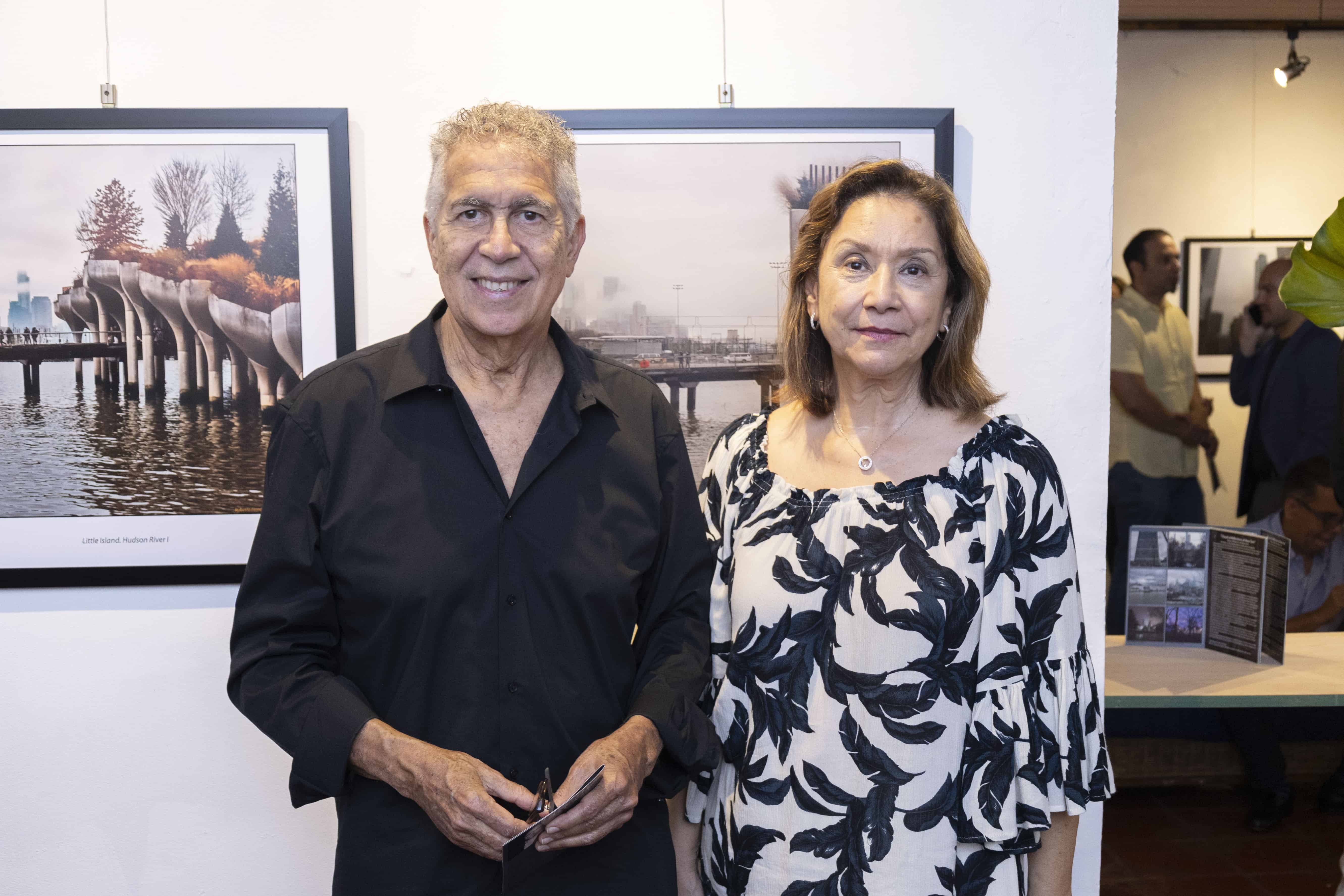Polibio Díaz y Ana Coen.