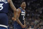 Edwards anota 43 y Timberwolves remontan para poner a Lakers cerca de eliminación