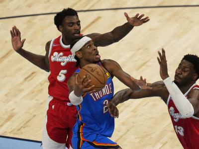 Thunder barre a los Grizzlies y avanza a semifinales del Oeste