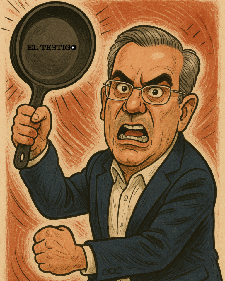 El sartén por el mango