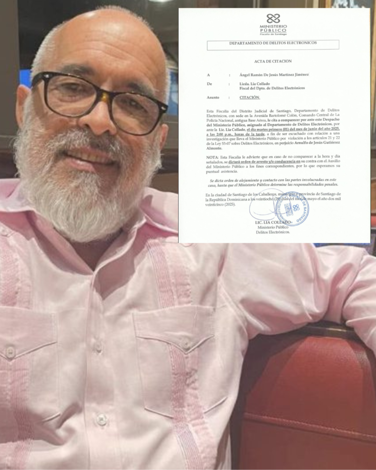Fiscalía de Santiago cita a Angel Martínez “El Detective” por querella de extorsión y chantaje contra Arnulfo Gutiérrez