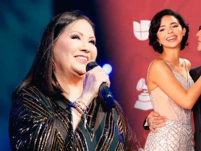 ¿Ana Gabriel botó a Christian Nodal y Ángela Aguilar de su concierto?