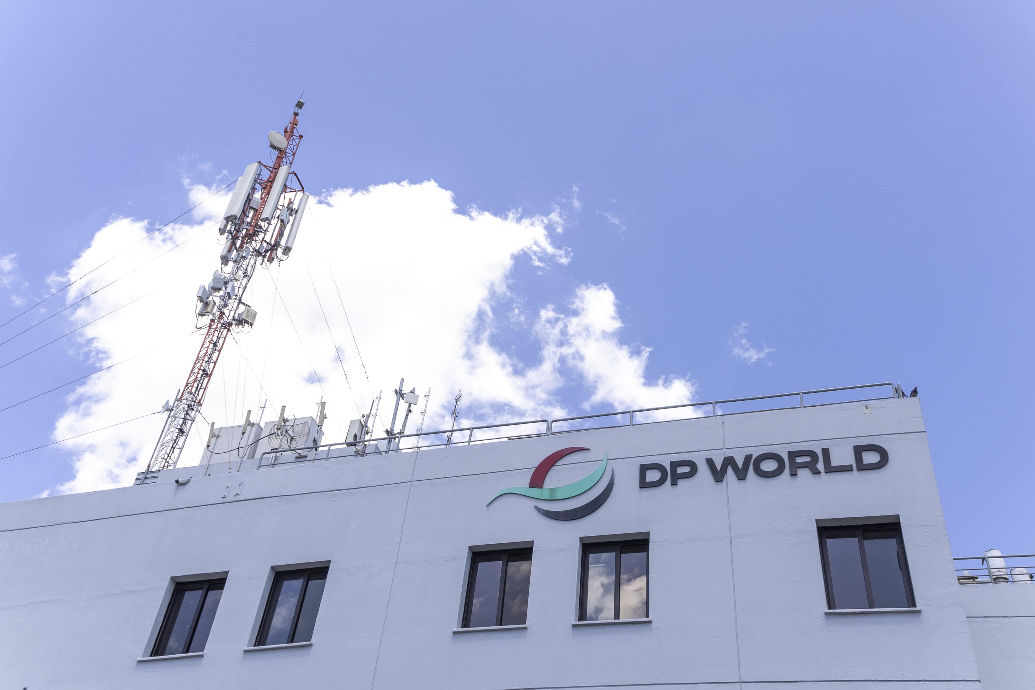 Edificio administrativo de DP World Dominicana.