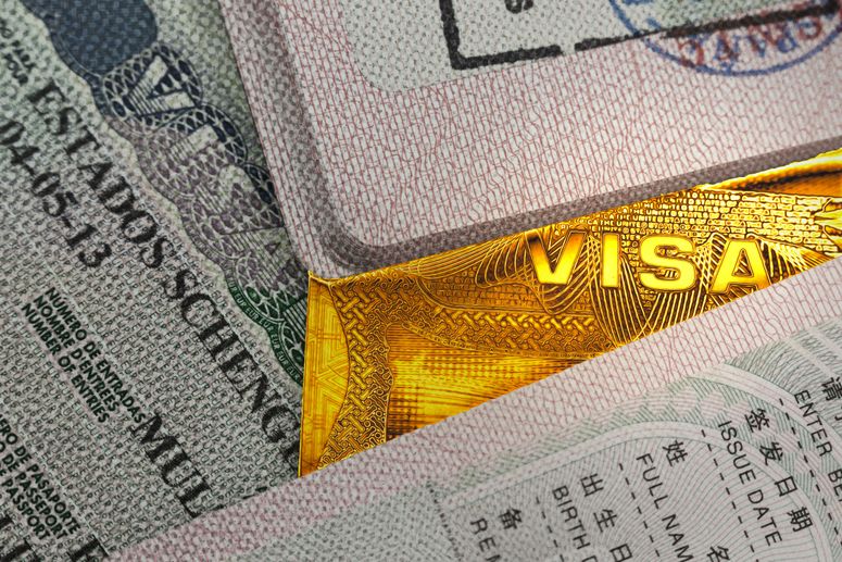 Visa dorada