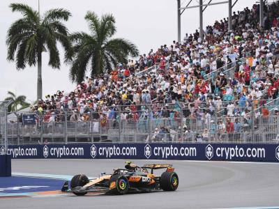 Fórmula Uno: Lando Norris ganó un caótico sprint de Miami