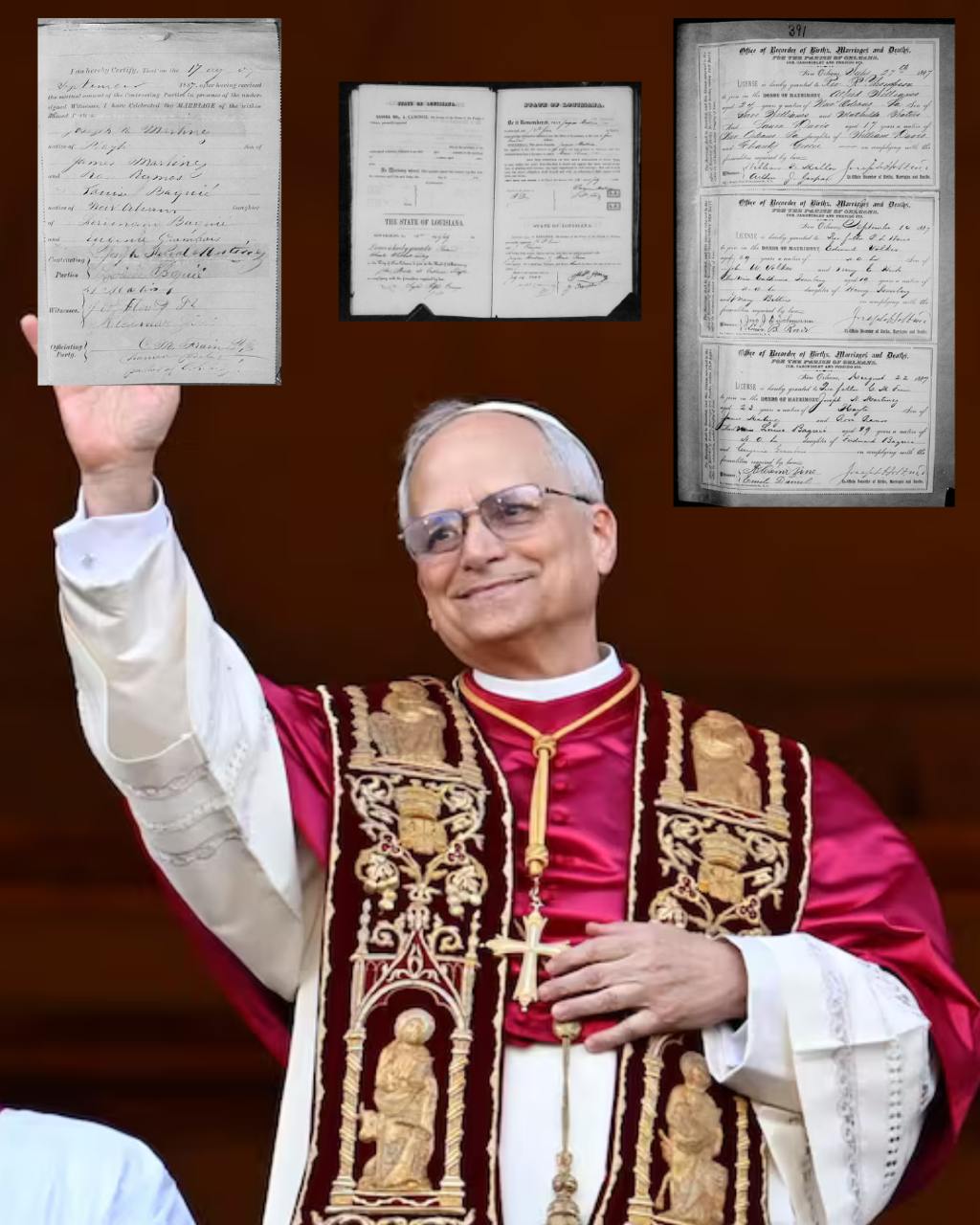 Genealogistas confirman que abuelo materno del Papa León XIV nació en Haití