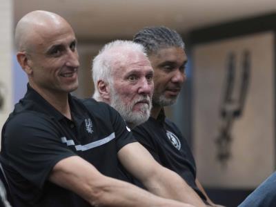 Gregg Popovich reaparece en presentación de entrenador de Spurs