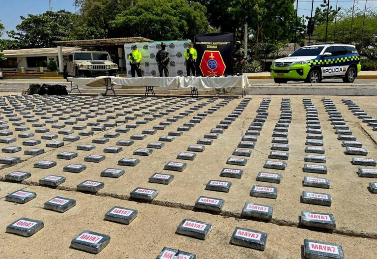 Incautan más de 500 kilos de cocaína en el Caribe colombiano y detienen a dos dominicanos