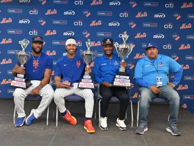 Jugadores de MLB participan con niños en anuncio copa Ramón Tallaj
