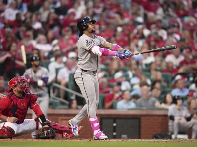 Ketel Marte la sacó en la derrota de los Diamondbacks en San Luis