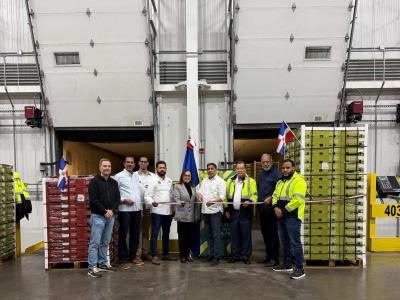 Llegan a puerto EE. UU. primeros furgones de uvas de mesa RD