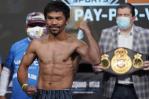 Manny Paquiao se evitó de un nocaut en los tribunales ante Conor McGregor